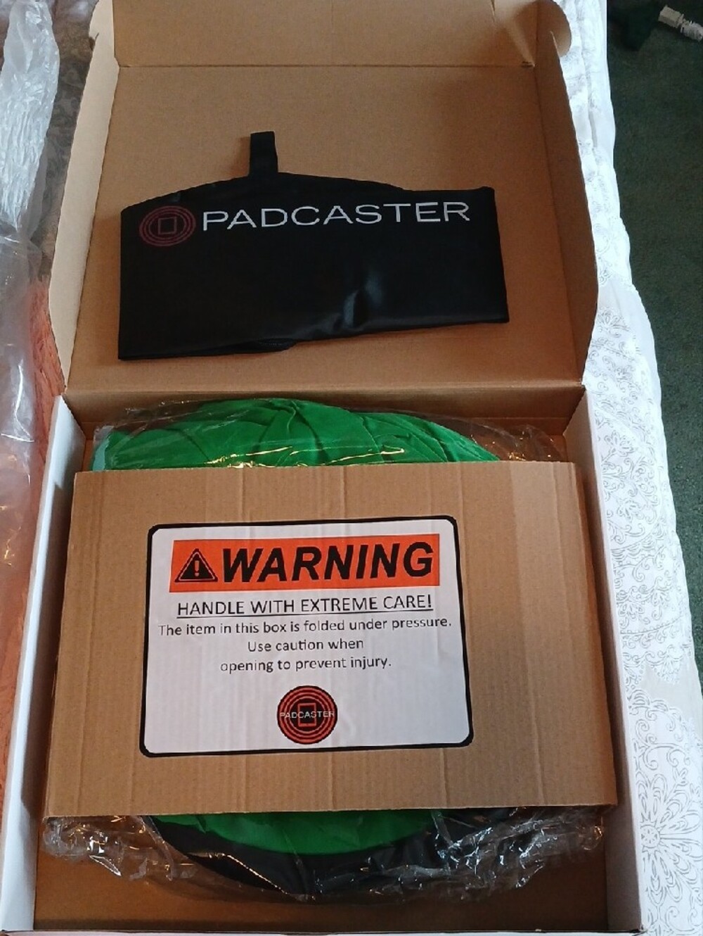 Padcaster Green Screen - Picture 2 of 2